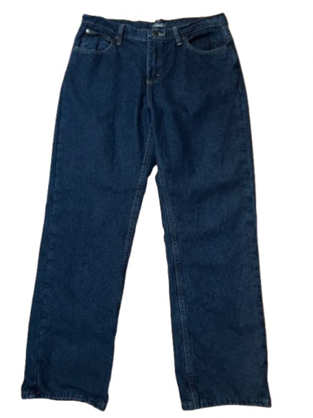 Cabela’s Flannel Lined Blue Straight-Leg Jeans Size 10